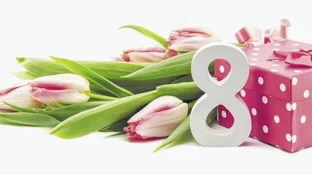 Коллекция букетов на 8 Марта