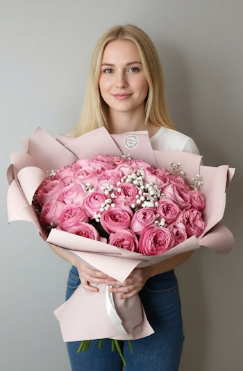 Монохромные композиции: как создать изысканный букет в одном цвете