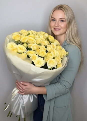 Монохромные композиции: как создать изысканный букет в одном цвете