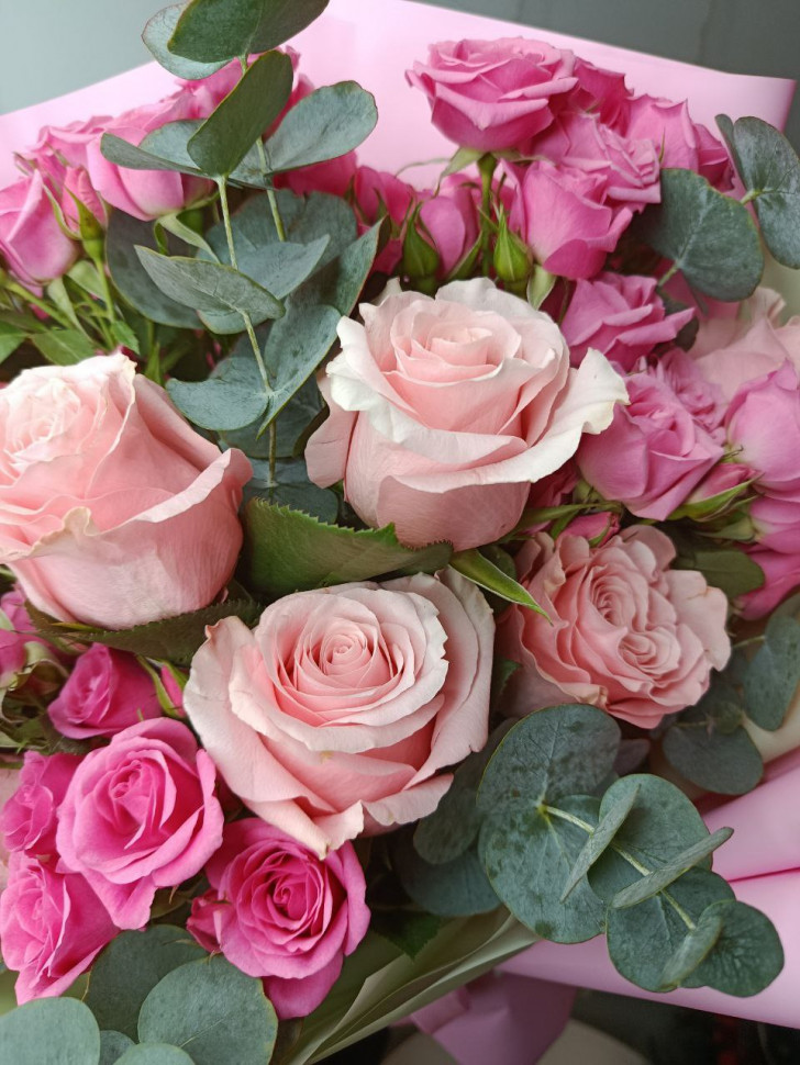 Букет «Розовый джаз»