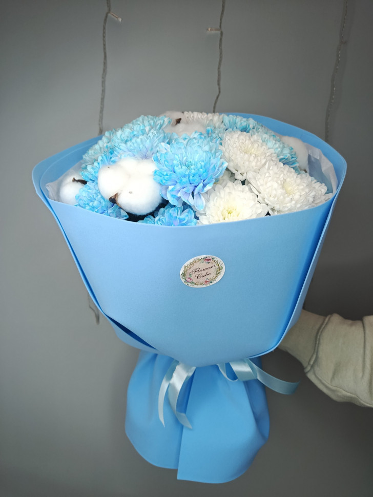 Букет «Морозная луна»