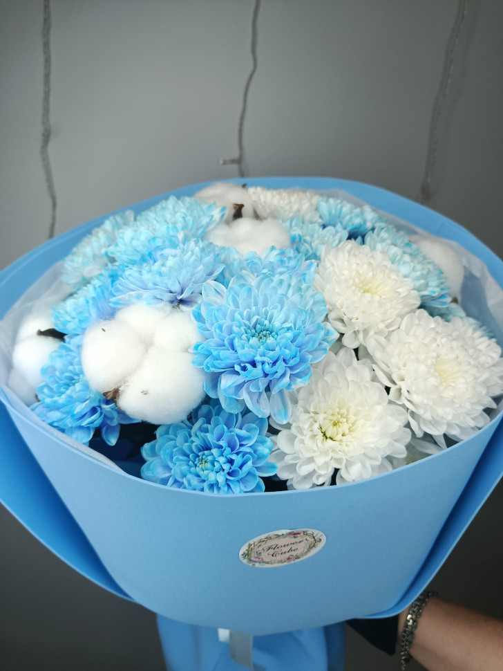 Букет «Морозная луна»