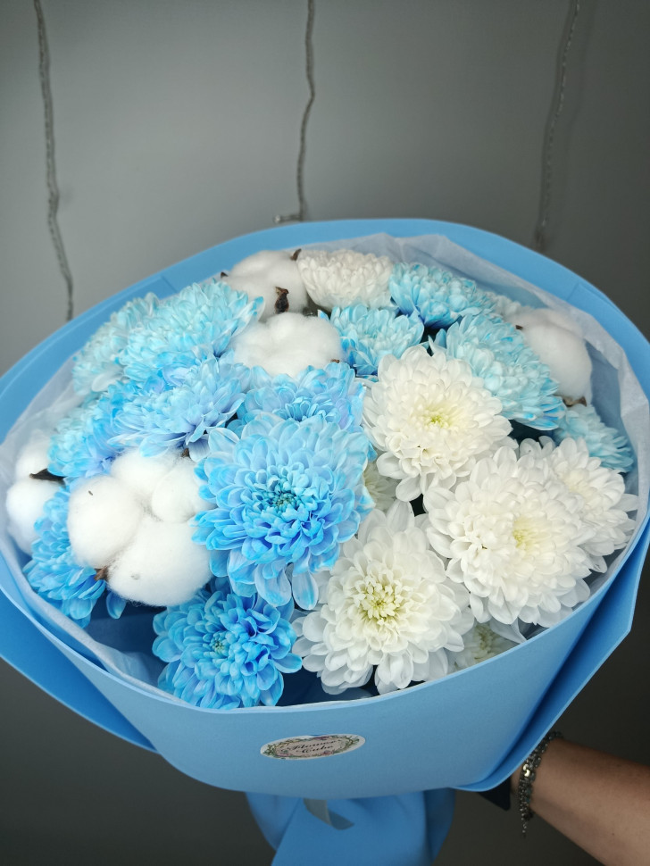 Букет «Морозная луна»