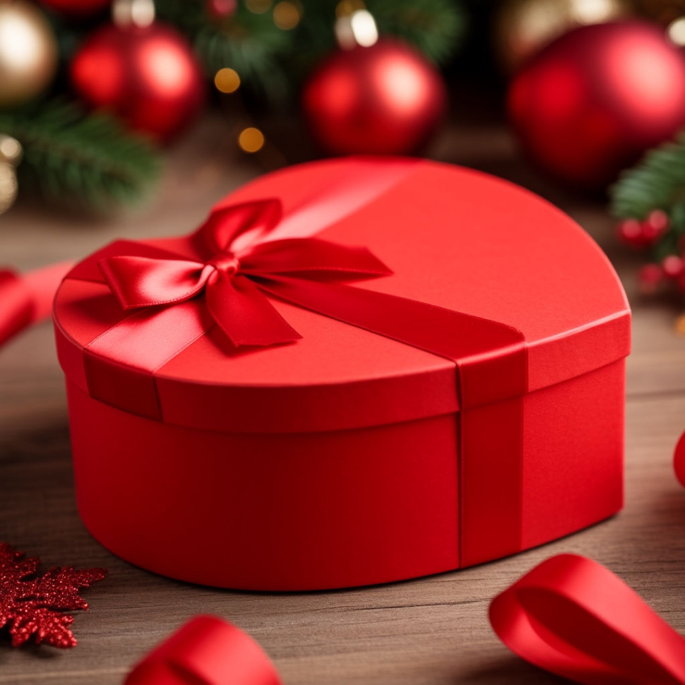 Коробочка сердце средняя