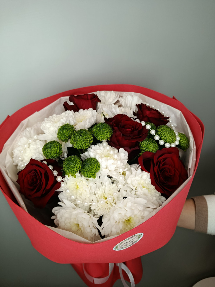 Букет «Жемчужина страсти»