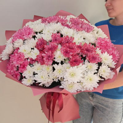 Букет «Клюква на снегу»