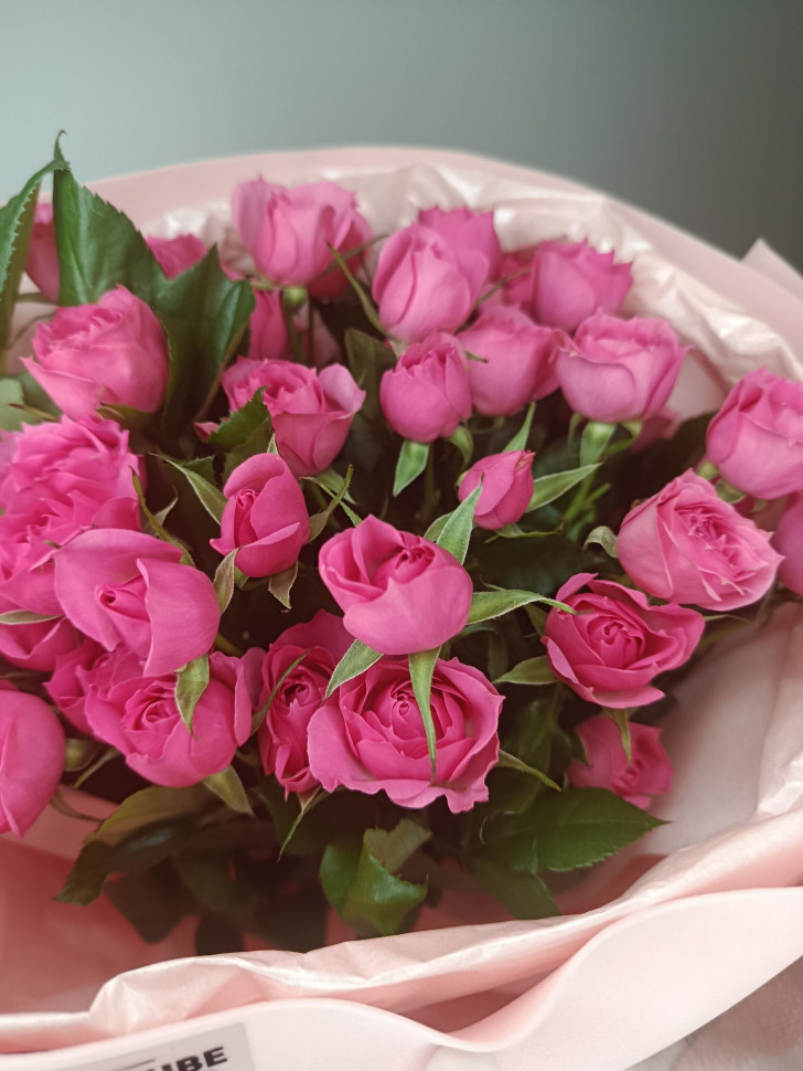 Букет «Малиновая жемчужина»