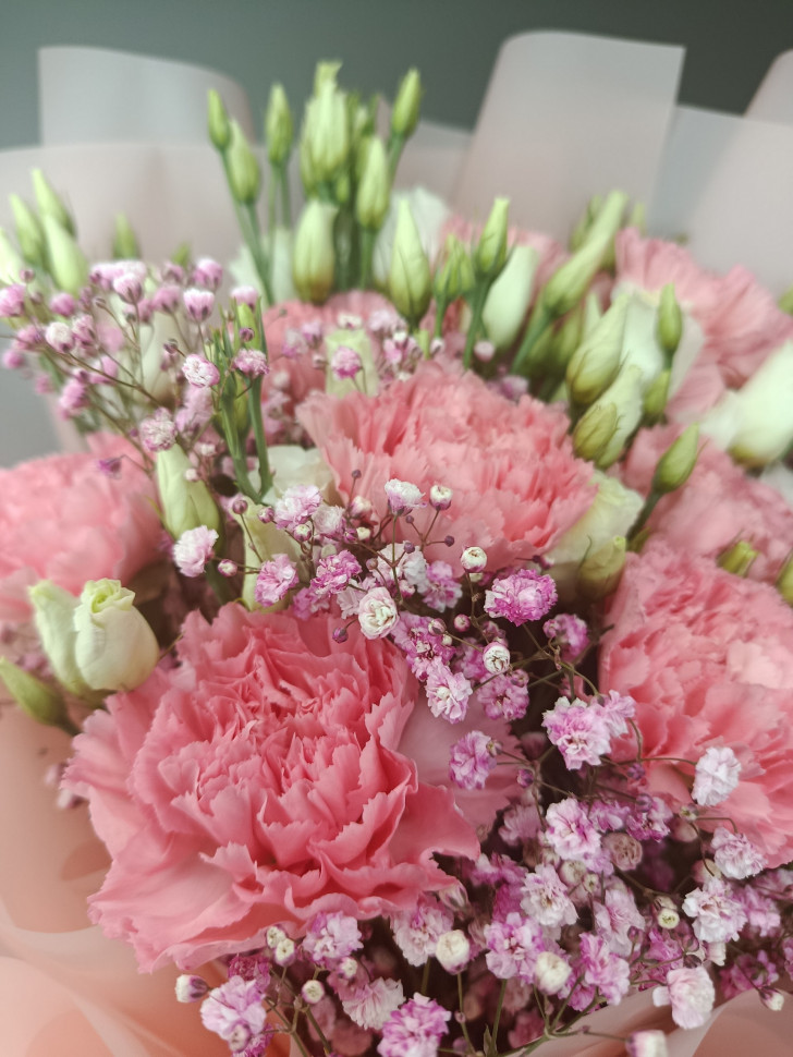 Букет «Гвоздичный вальс»