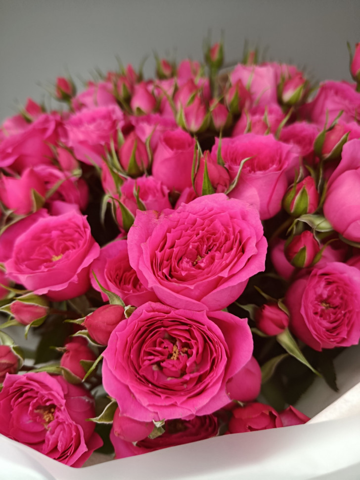 Букет «Розовая волна»