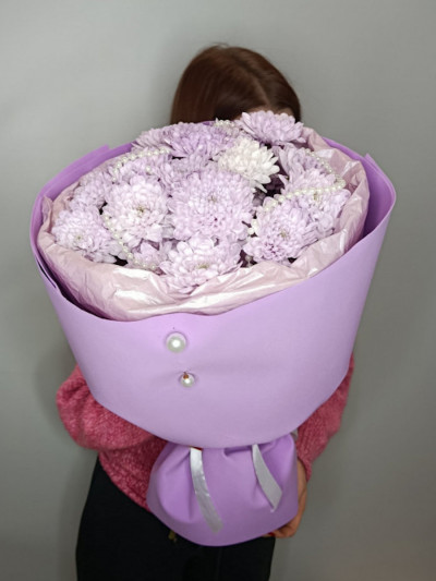 Букет «Жемчужная сирень»