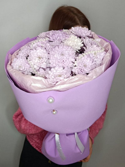 Букет «Жемчужная сирень»