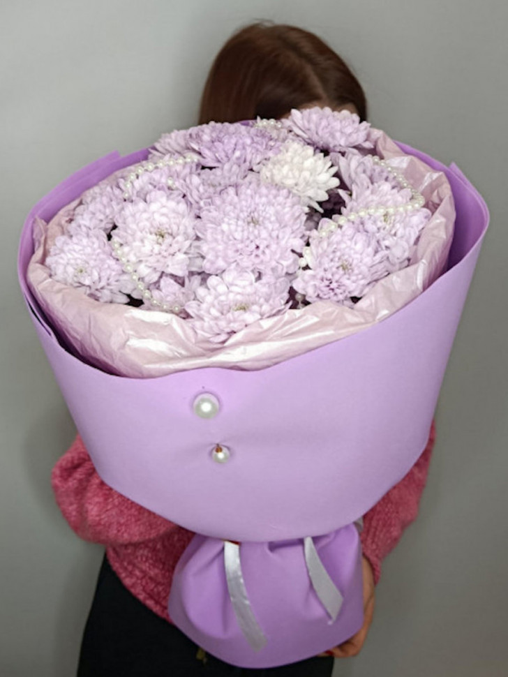 Букет «Жемчужная сирень»