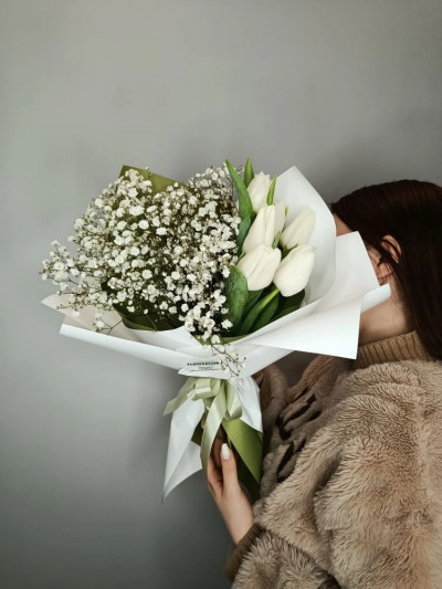 Букет «Облачный этюд» Букет «Облачный этюд»