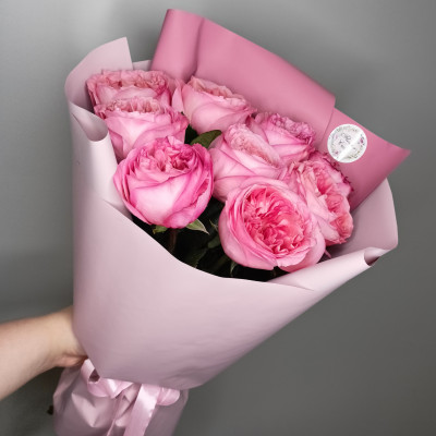 Букет из 9 роз PINK EXPRESSION 