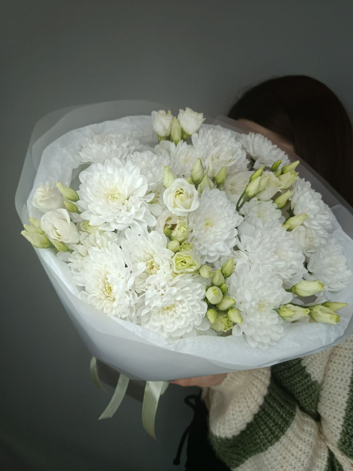 Букет «Белый бархат»