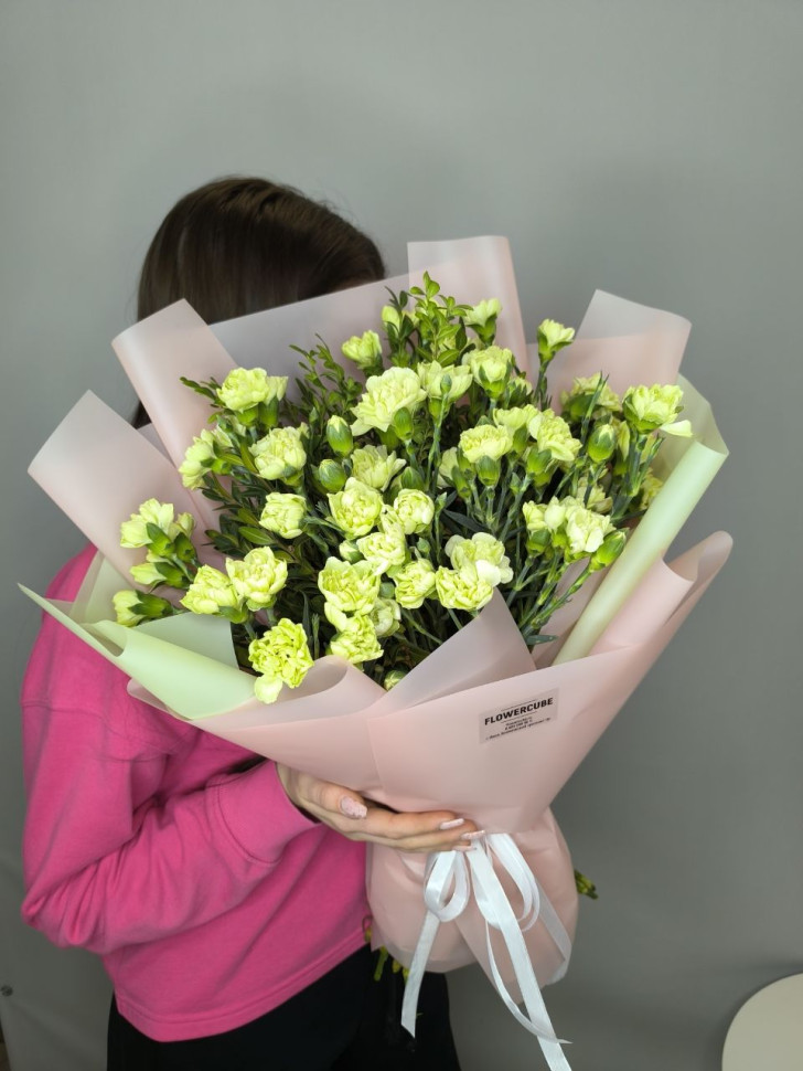 Букет «Зелёный акцент»