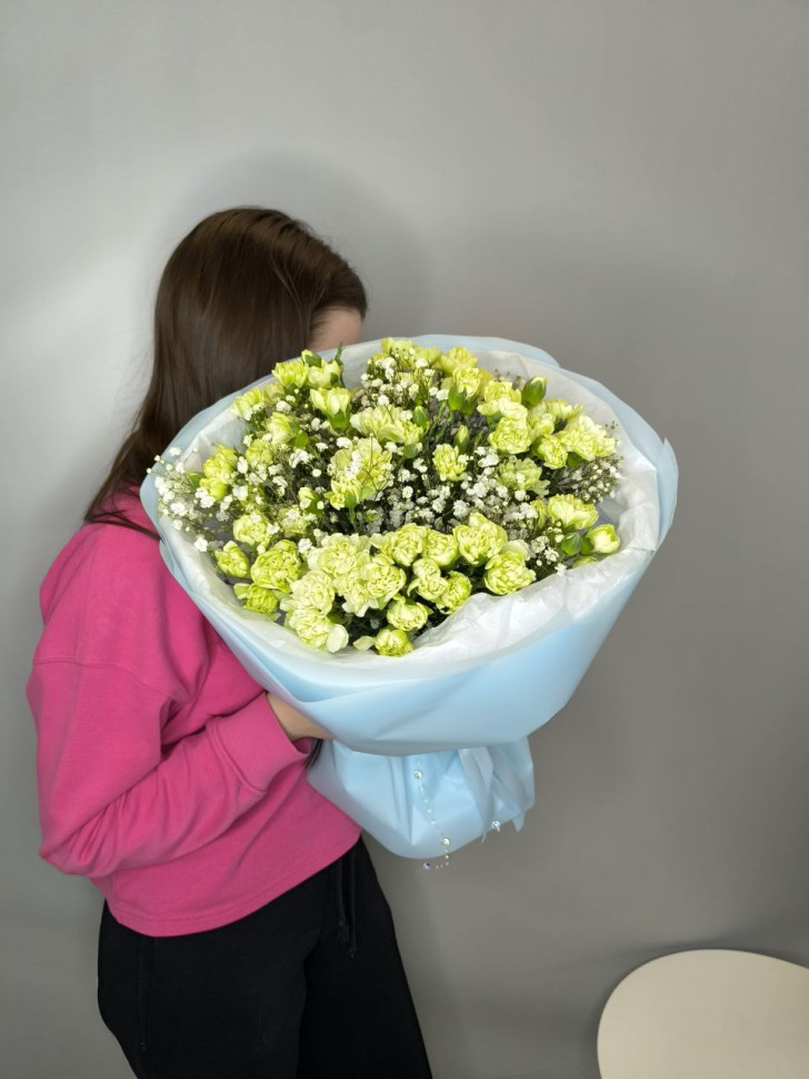 Букет «Зеленое вдохновение»