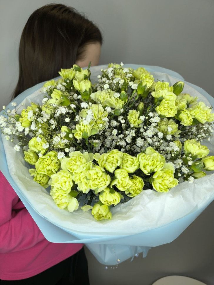 Букет «Зеленое вдохновение»