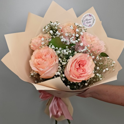 Букет «Персиковый нектар»