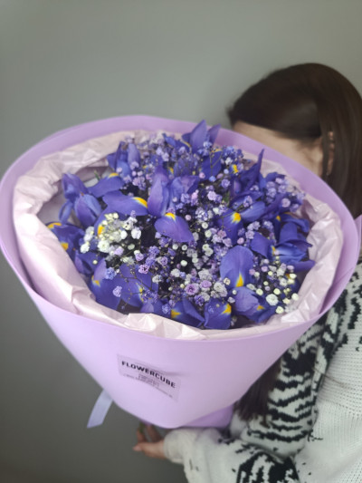 Букет «Фиолетовый вихрь»