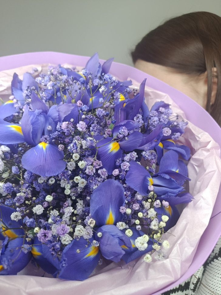 Букет «Фиолетовый вихрь»