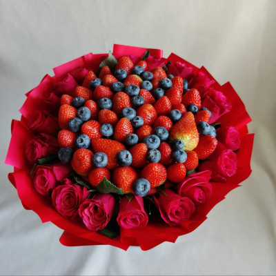 Фруктово-ягодный букет Страстный вечер