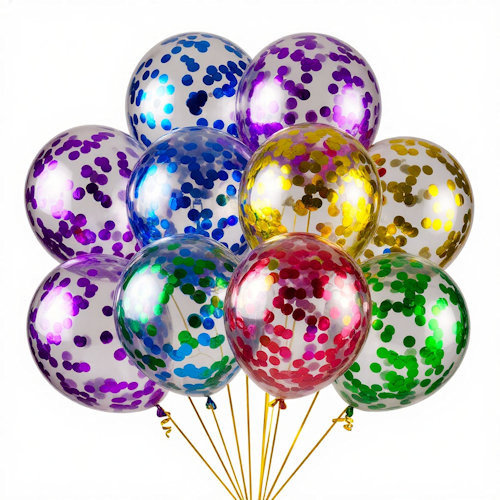Шар гелиевый с конфетти
