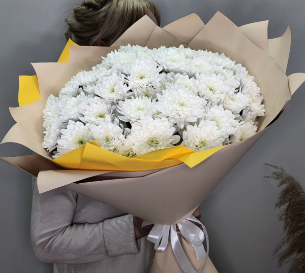 Букет «Воздушные Хризантемы»
