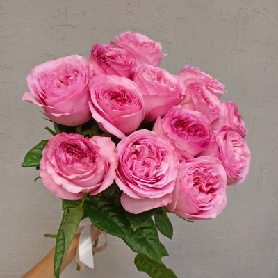 Букет из 13 пионовидных роз PINK EXPRESSION